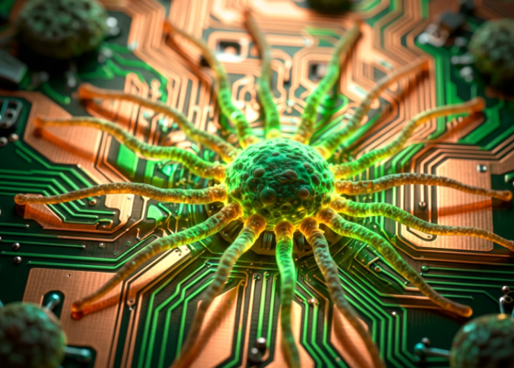 Microscope Parasite Security Breach 740 x 530